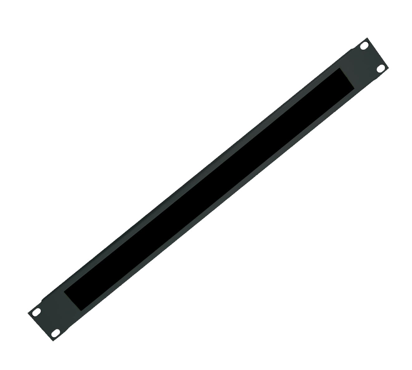 Pannello Passacavi 1U Forato con Spazzola Nero - Intellinet I-CASE PSC-NE