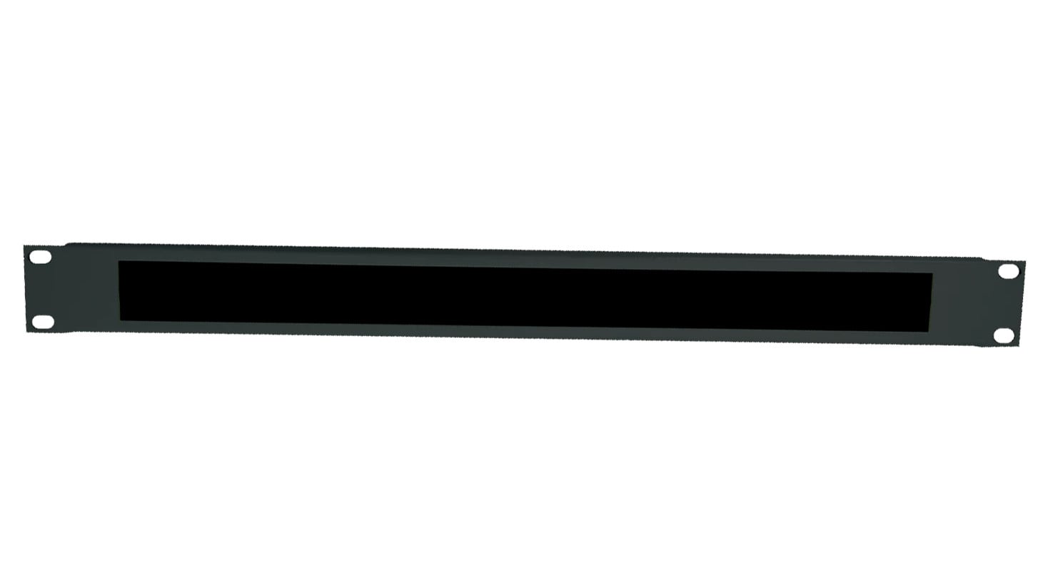 Pannello Passacavi 1U Forato con Spazzola Nero - Intellinet I-CASE PSC-NE
