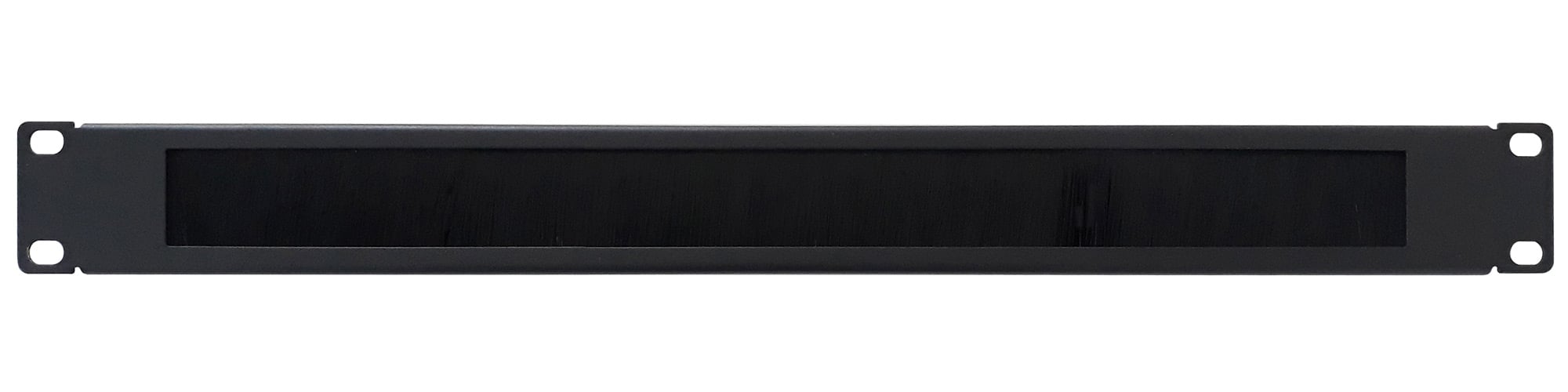 Cable entry panel 1U drilled with black brush - Techly Professional I-CASE PSC-NETY
