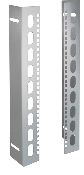 Coppia Montanti Aggiuntivi 17U per Armadi IP65 - Techly Professional I-CASE RAIL-17IP