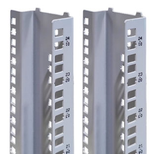 Mounting Bracket Rails for I-CASE EP-2060BKT and I-CASE EP-2060GT Cabinets - Intellinet I-CASE RAIL-20/T