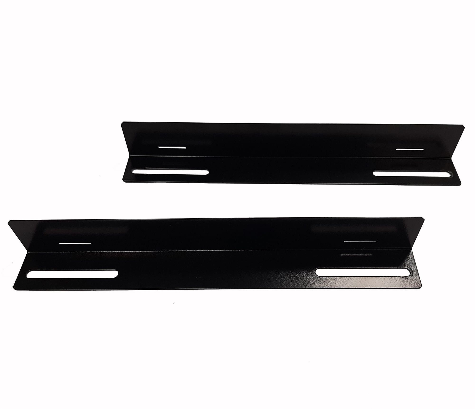 Coppia staffe a L Laterale per Rack 19'' a Muro Prof. 450mm Nero - Intellinet I-CASE RAIL-450EW