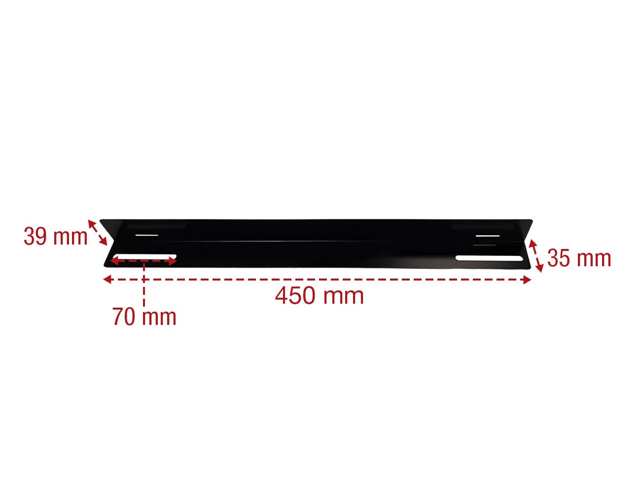 Coppia staffe a L Laterale per Rack 19'' a Muro Prof. 600mm Nero - Intellinet I-CASE RAIL-600EW