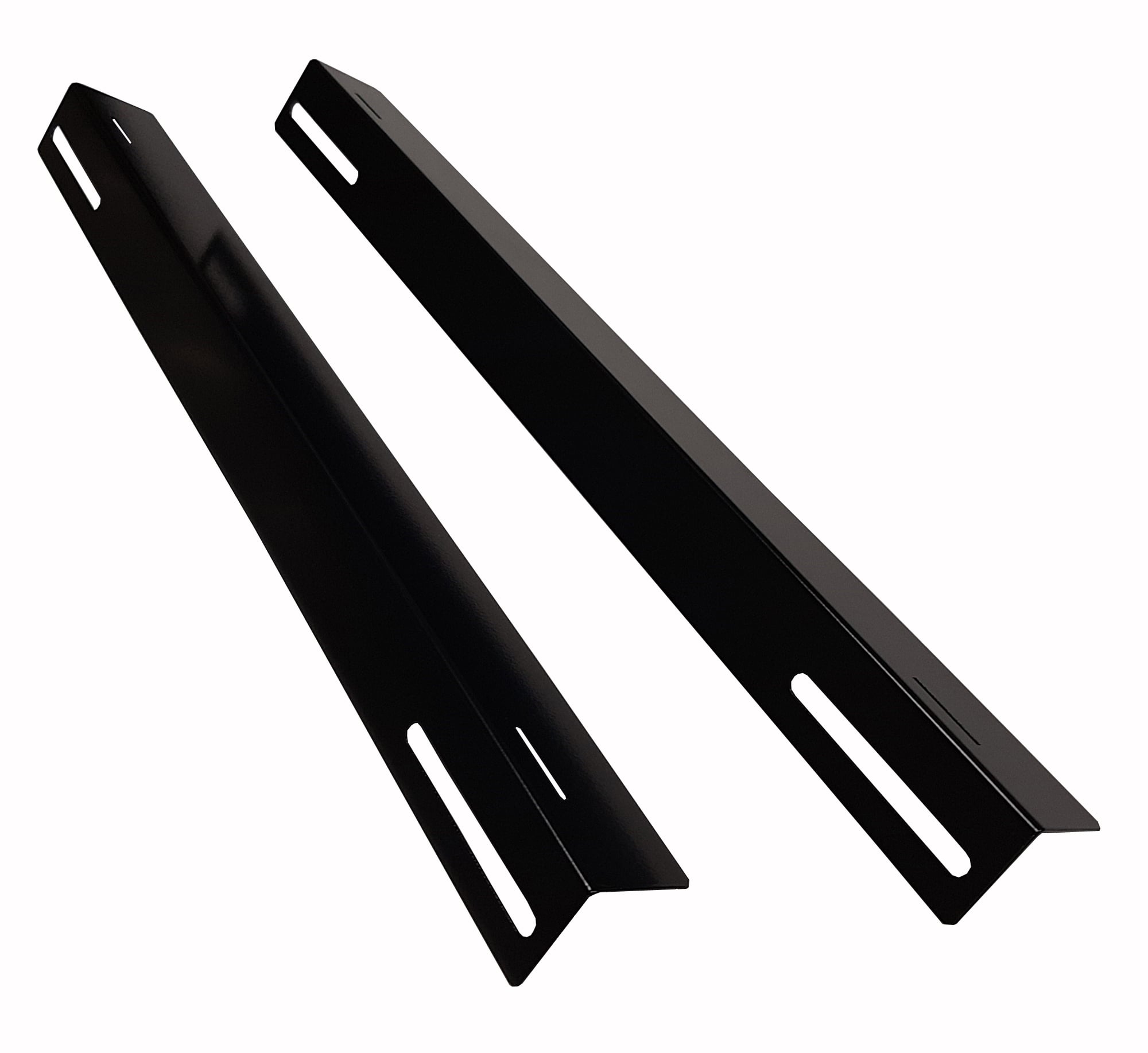 Coppia staffe a L Laterale per Rack 19'' a Muro Prof. 600mm Nero - Intellinet I-CASE RAIL-600EW