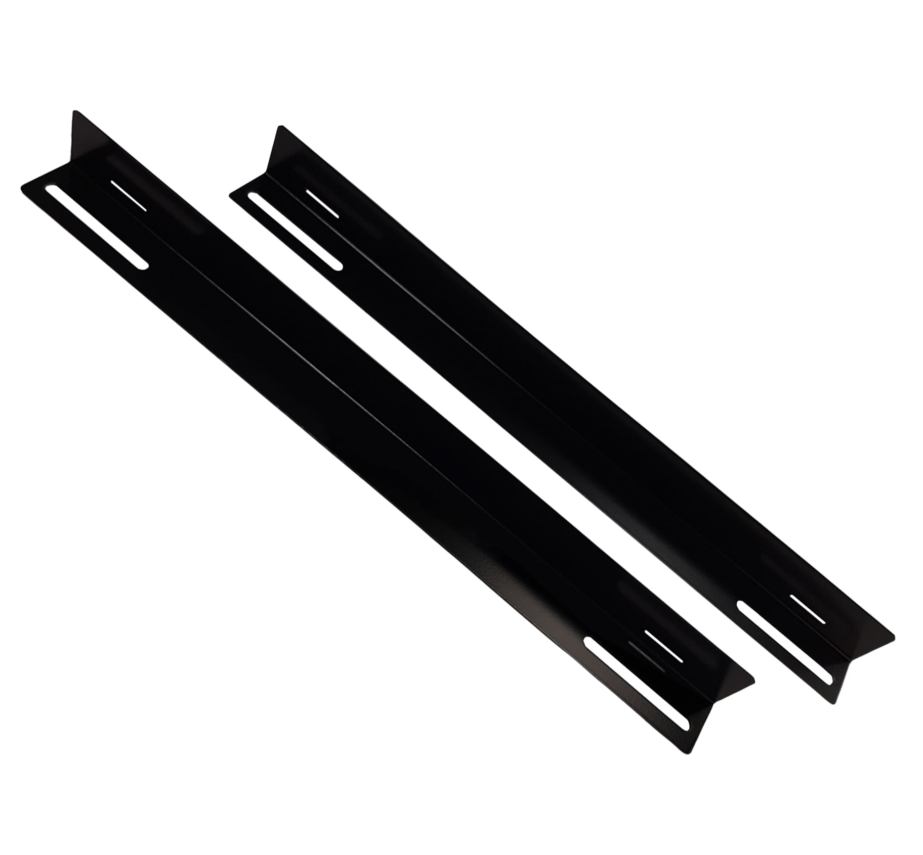 Coppia staffe a L Laterale per Rack 19'' a Muro Prof. 600mm Nero - Intellinet I-CASE RAIL-600EW