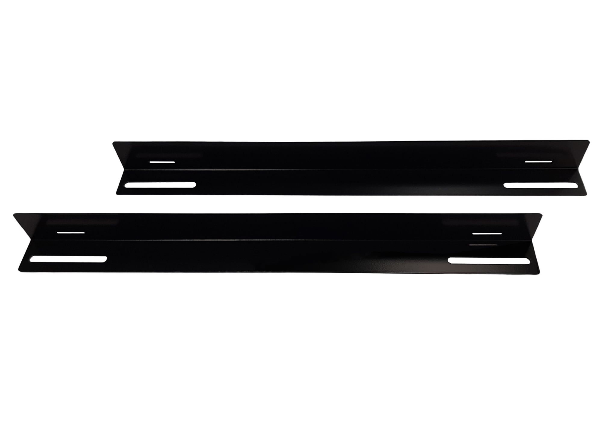 Coppia staffe a L Laterale per Rack 19'' a Muro Prof. 600mm Nero - Intellinet I-CASE RAIL-600EW
