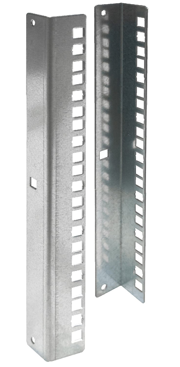 Coppia di Staffe Montanti Supplementari per Armadi 7 Unità - Techly Professional I-CASE RAIL-7