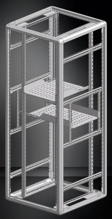 Vertical Support Bar for Rack Cabinets 19" Evolution Series - Techly Professional I-CASE RAIL-EVV