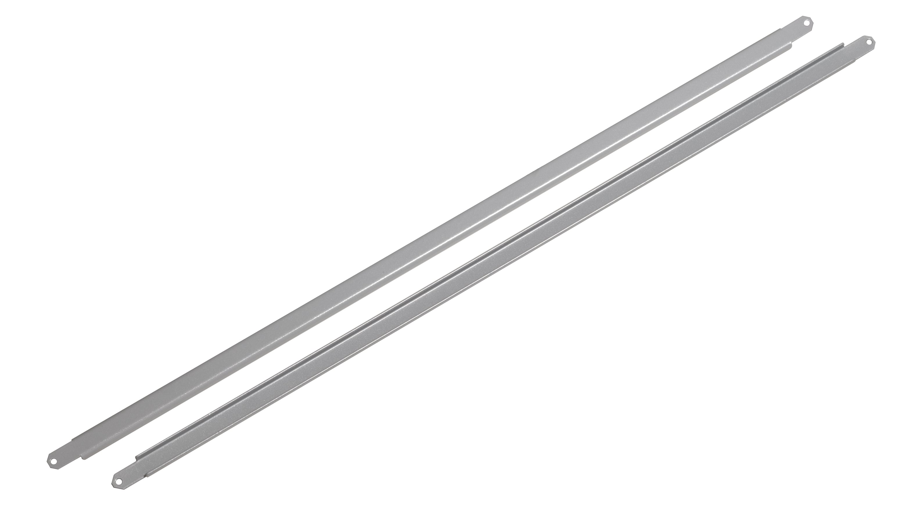 Pair of Reinforcement Bars for Rack Wardrobe 22U P 600 mm - Techly Professional I-CASE RAIL-EW22