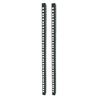 Coppia di Staffe Montanti Supplementari per Armadi Flat Pack 9 Unità - Techly Professional I-CASE RAIL-FP609