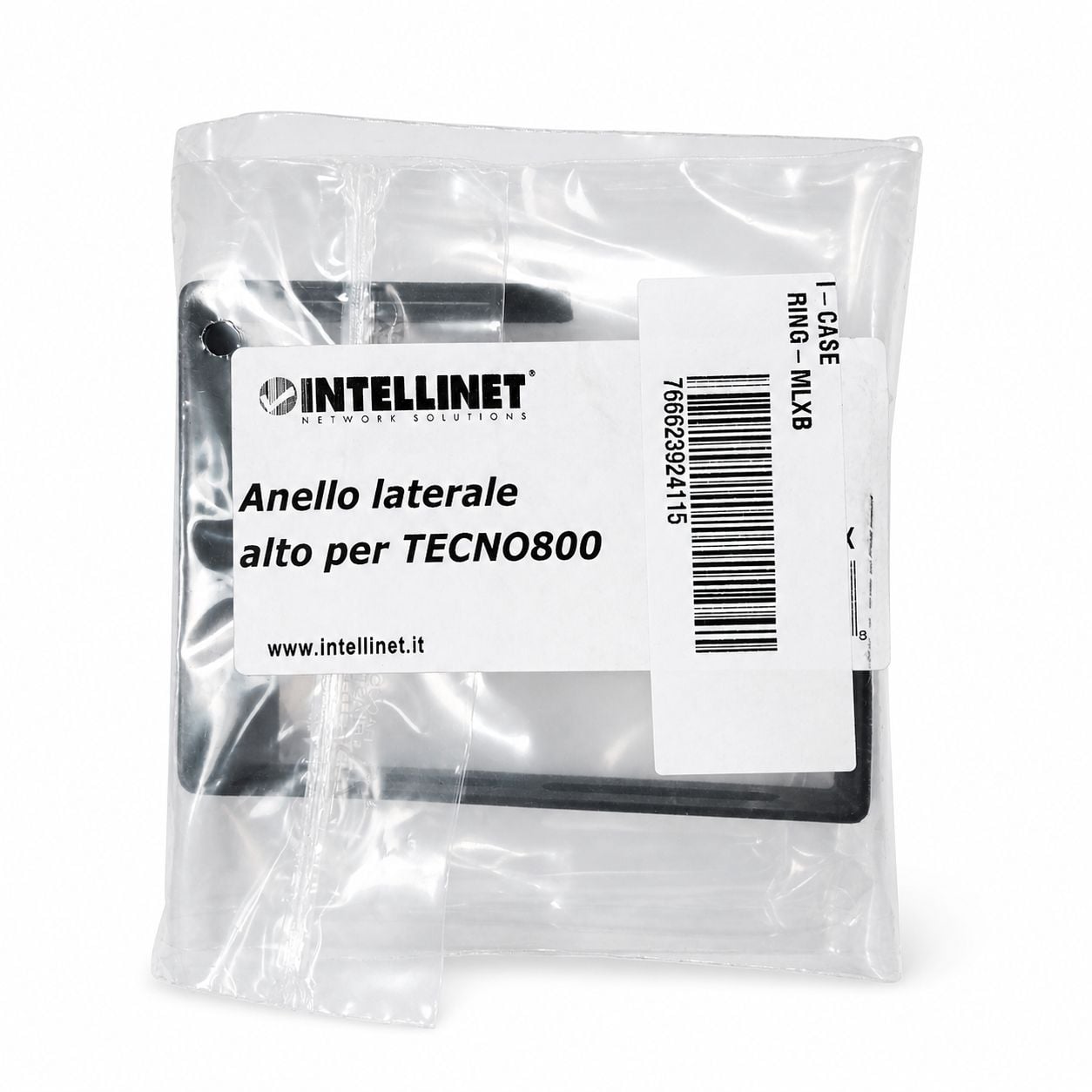 Anello Largo Passacavi per Armadi Rack Nero - Intellinet I-CASE RING-MLXB