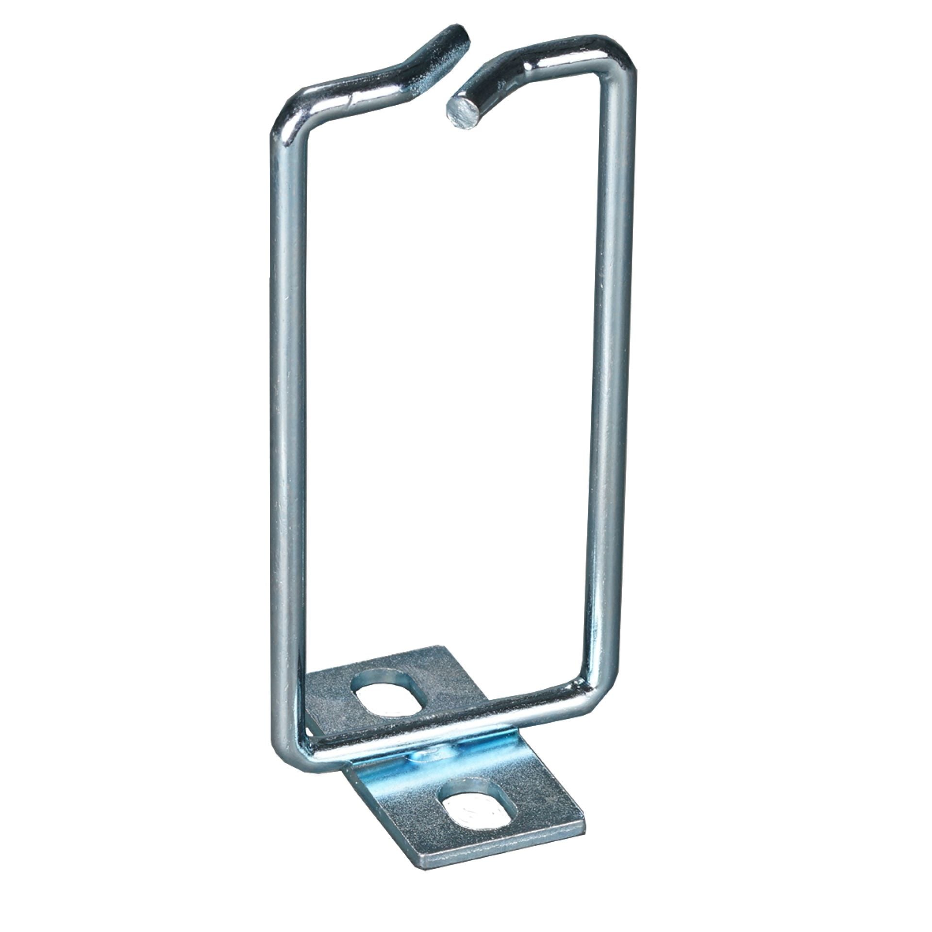 Anello Passacavi Frontale 40x80 mm in Acciaio Zincato per Armadi Rack - I-CASE RING-SLIM48C