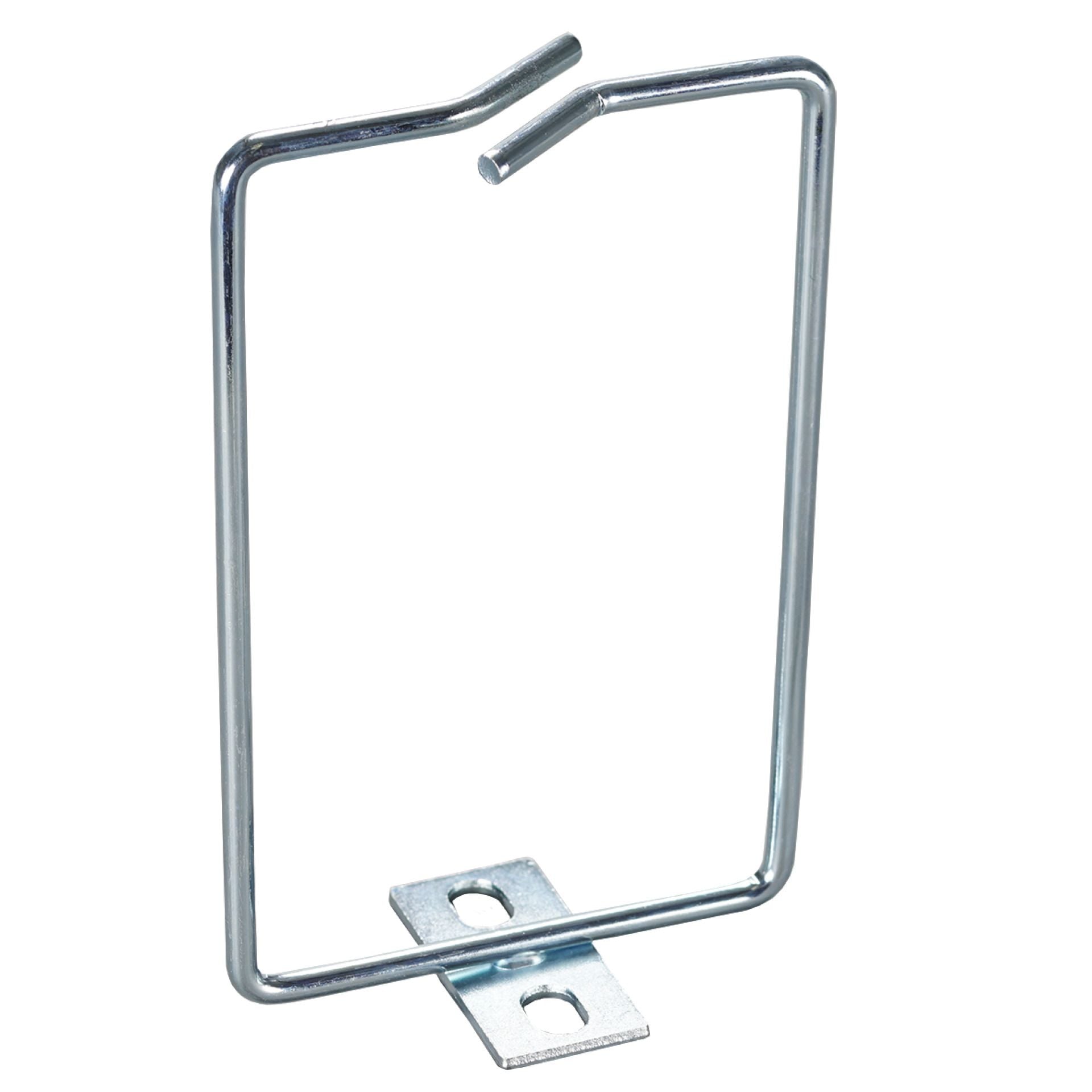 Anello Passacavi Frontale 80x120 mm in Acciaio Zincato per Armadi Rack - I-CASE RING-SLIM81C