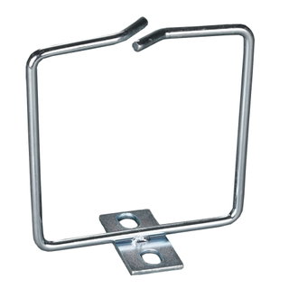 Anello Passacavi Frontale 80x80 mm Acciaio Zincato per Rack - OEM I-CASE RING-SLIM88C