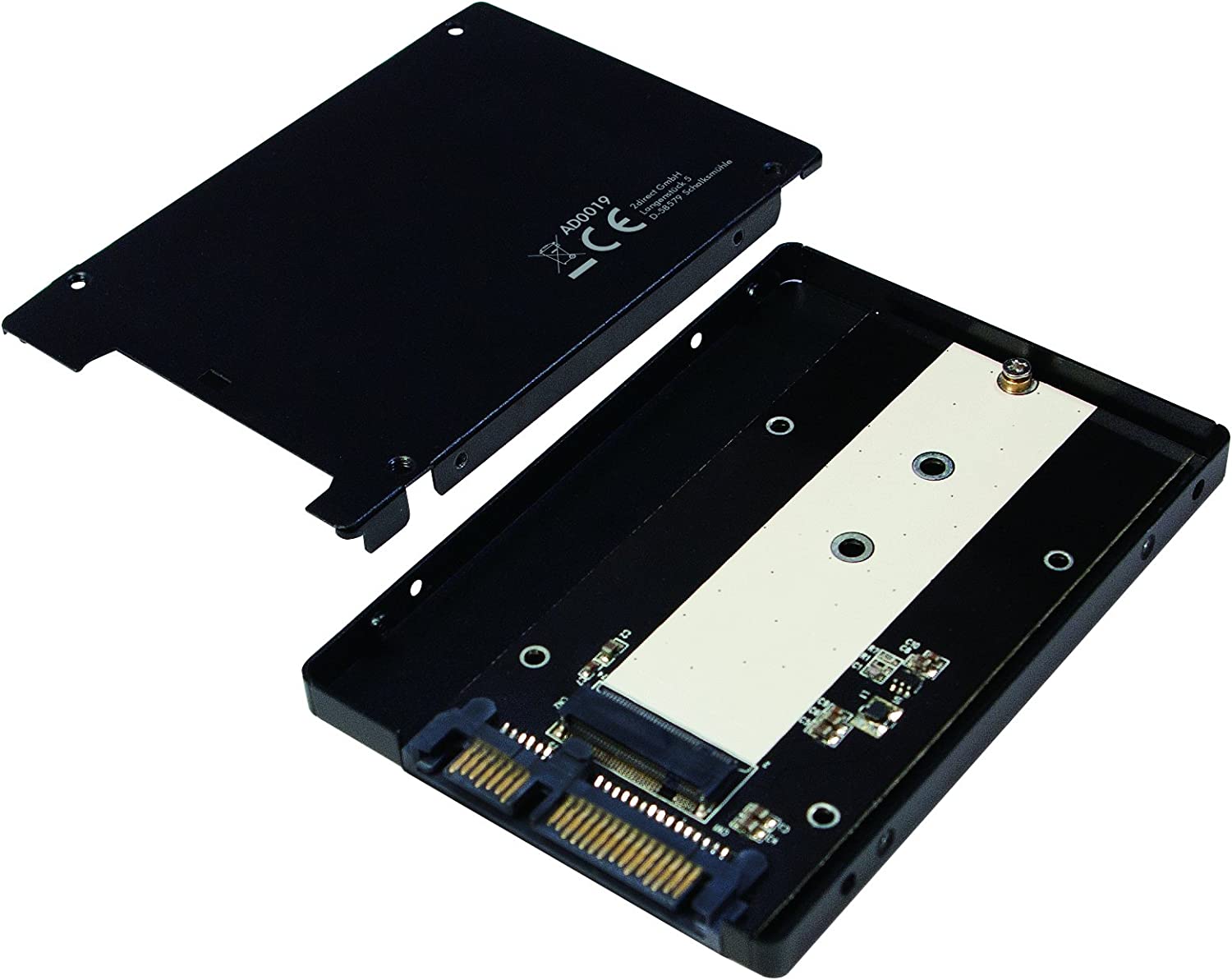 Adattatore SSD M.2 SATA III a SSD SATA 2.5'' - Logilink I-CASE SATA-M2NGFF
