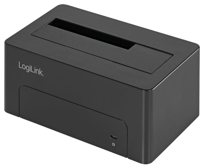 Docking Station USB3.1 Gen2 per HDD/SSD SATA da 2.5''/3.5'' Nero - Logilink I-CASE SATA-TST49