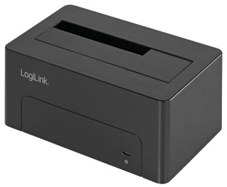 USB 3.1 Gen2 Docking Station for SATA HDD/SSD 2.5''/3.5'' Black - Logilink I-CASE SATA-TST49