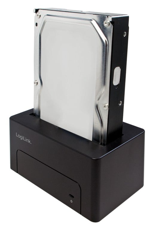Docking Station USB3.1 Gen2 per HDD/SSD SATA da 2.5''/3.5'' Nero - Logilink I-CASE SATA-TST49