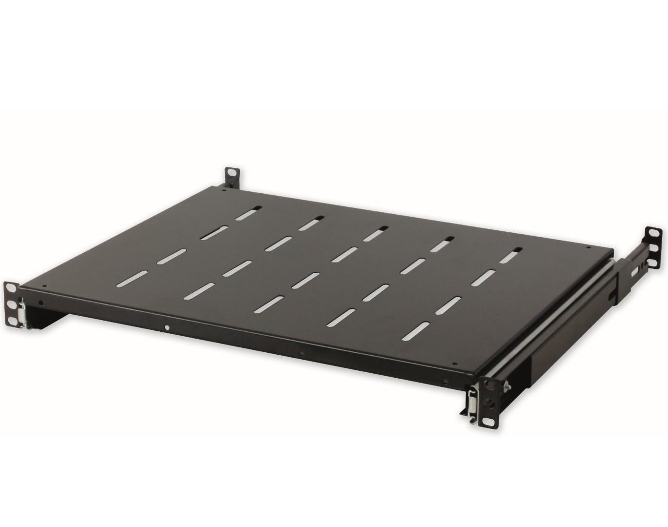 Mensola per Rack 19'' Estraibile 350mm Nera - Intellinet I-CASE SLIDE-350B