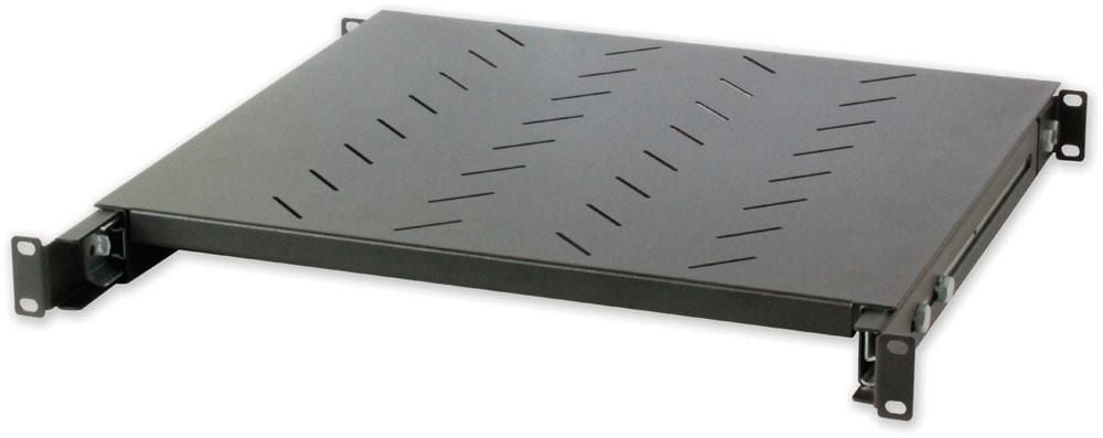 Mensola per Rack 19'' Estraibile da 1H 415mm Nero - Intellinet I-CASE SLIDE-350BX