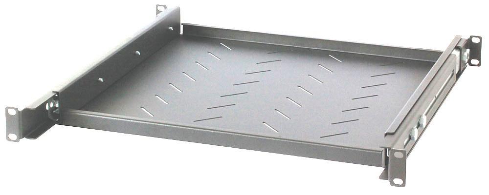 Mensola per Rack 19'' Estraibile da 1H 415mm Grigio - Intellinet I-CASE SLIDE-350GX