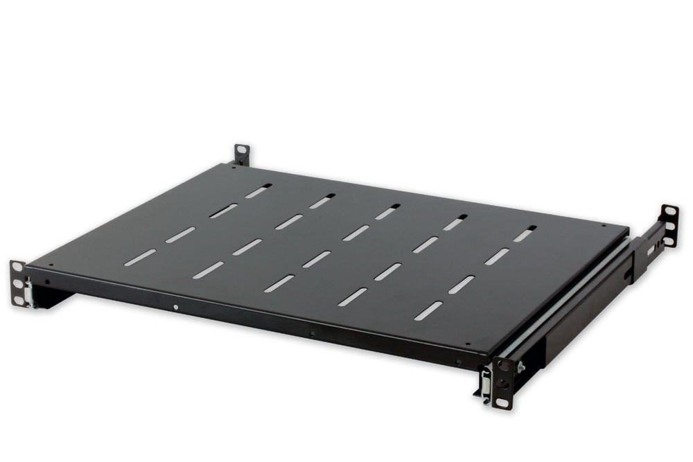 Mensola per Rack 19'' Estraibile 550mm Nera - Intellinet I-CASE SLIDE-550B