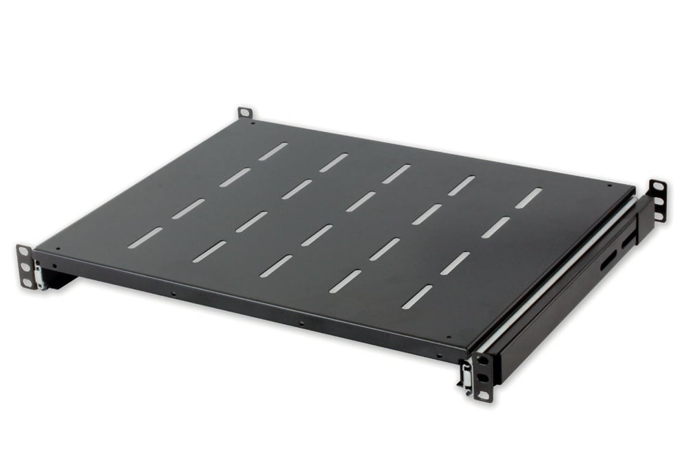 Mensola per Rack 19'' Estraibile 550mm Nera - Intellinet I-CASE SLIDE-550B