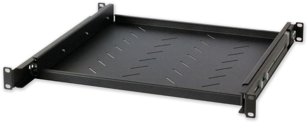 Mensola per Rack 19'' Estraibile da 1H 615mm Nera - Intellinet I-CASE SLIDE-550BX