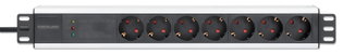 Multipresa per Rack 19" 7 posti Spina Schuko Angolata 1.5U - Intellinet I-CASE STRIP-17SHI