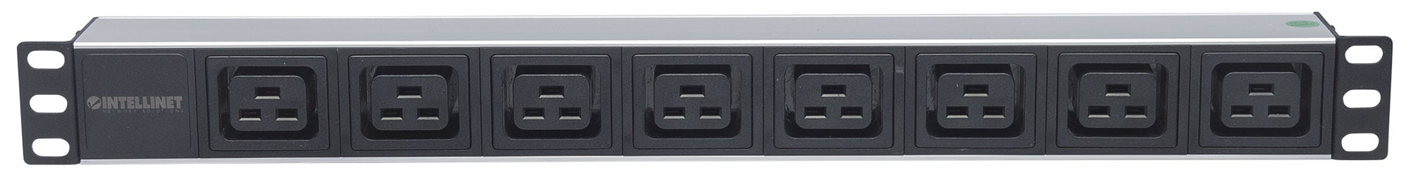 Multipresa montaggio a rack 19'' 1U 8 uscite C19 Spina Italiana - Intellinet I-CASE STRIP-819