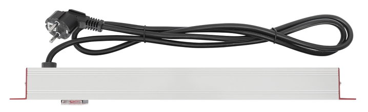 Multipresa 8 posti da rack 19" con interruttore spina Schuko angolata 1U - Techly Professional I-CASE STRIP-81UD
