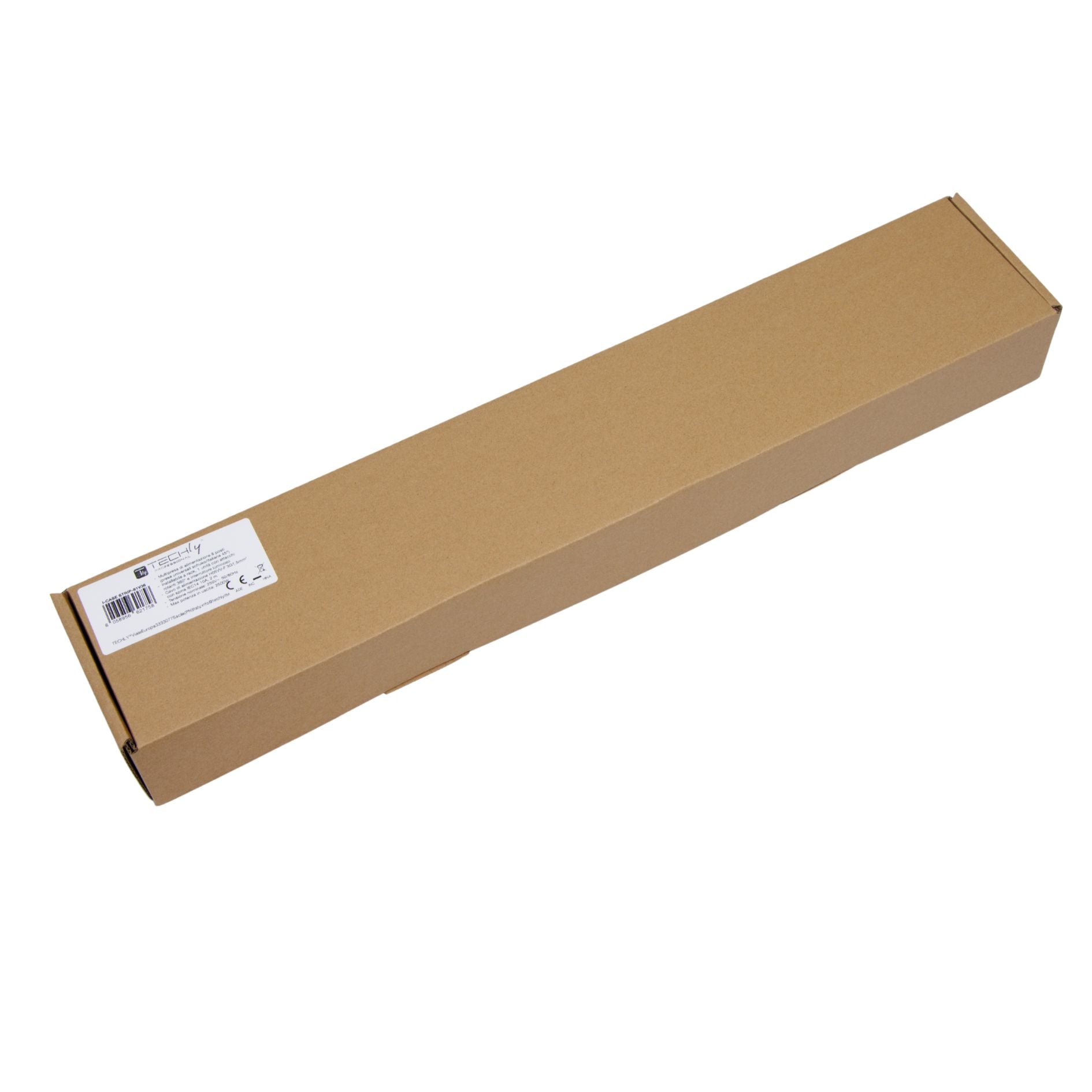 Multipresa 8 Posti da Rack 19'' con Staffe Ruotabili a 360° VDE 10A - Techly Professional I-CASE STRIP-81V36