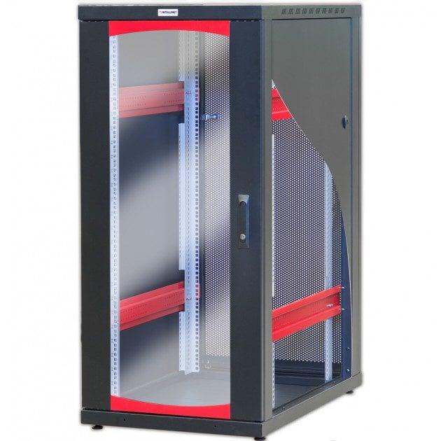 Armadio Server Rack 19'' 600x1000 20 Unita' Nero serie IdealNET - Intellinet I-CASE SVR-I206BK