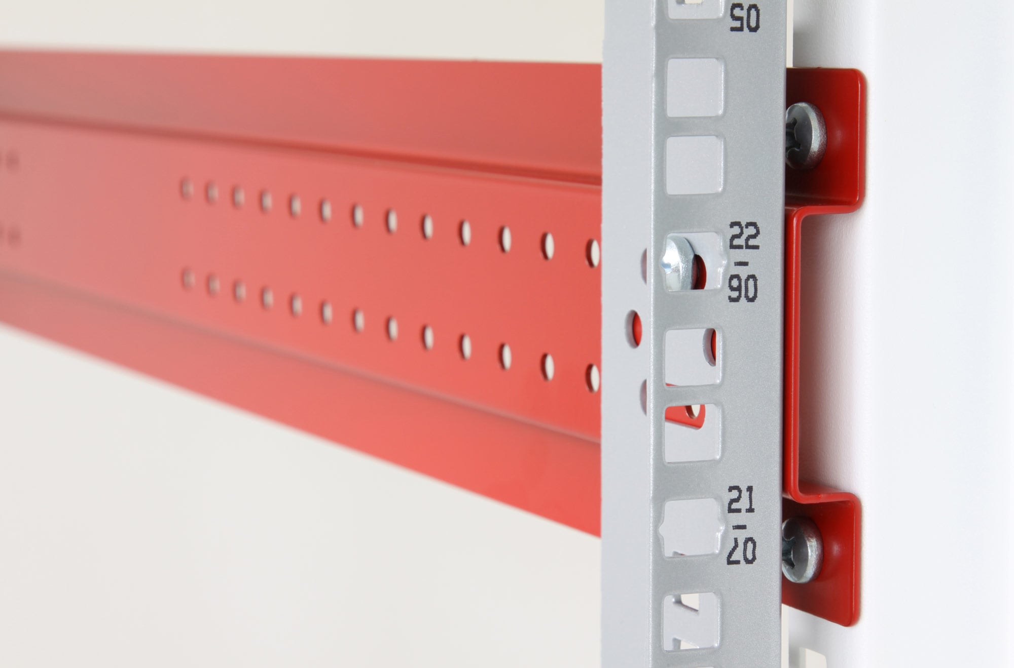 Armadio Server Rack 19'' 600x1000 42 Unita' Bianco serie IdealNET - Techly Professional I-CASE SVR-I426WH7