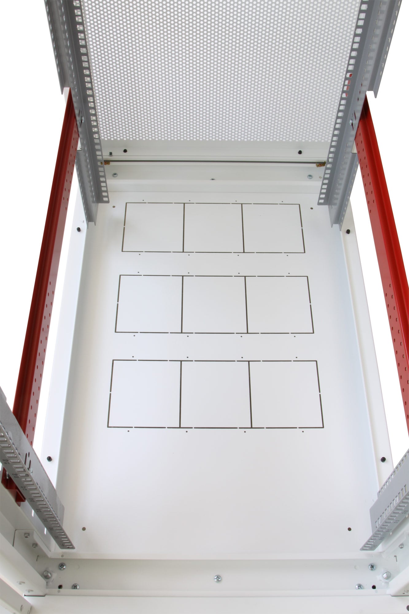 Armadio Server Rack 19'' 600x1000 42 Unita' Bianco serie IdealNET - Techly Professional I-CASE SVR-I426WH7