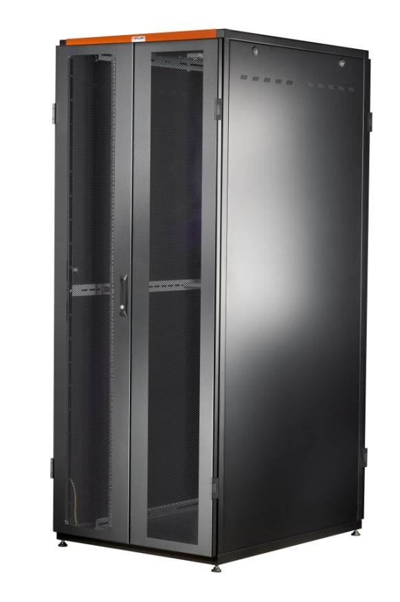 Armadio Server Rack NextGen 1000 19'' 800x1000 27U Nero Doppia Porta Grigliata - Intellinet I-CASE SVRP-278-2BG