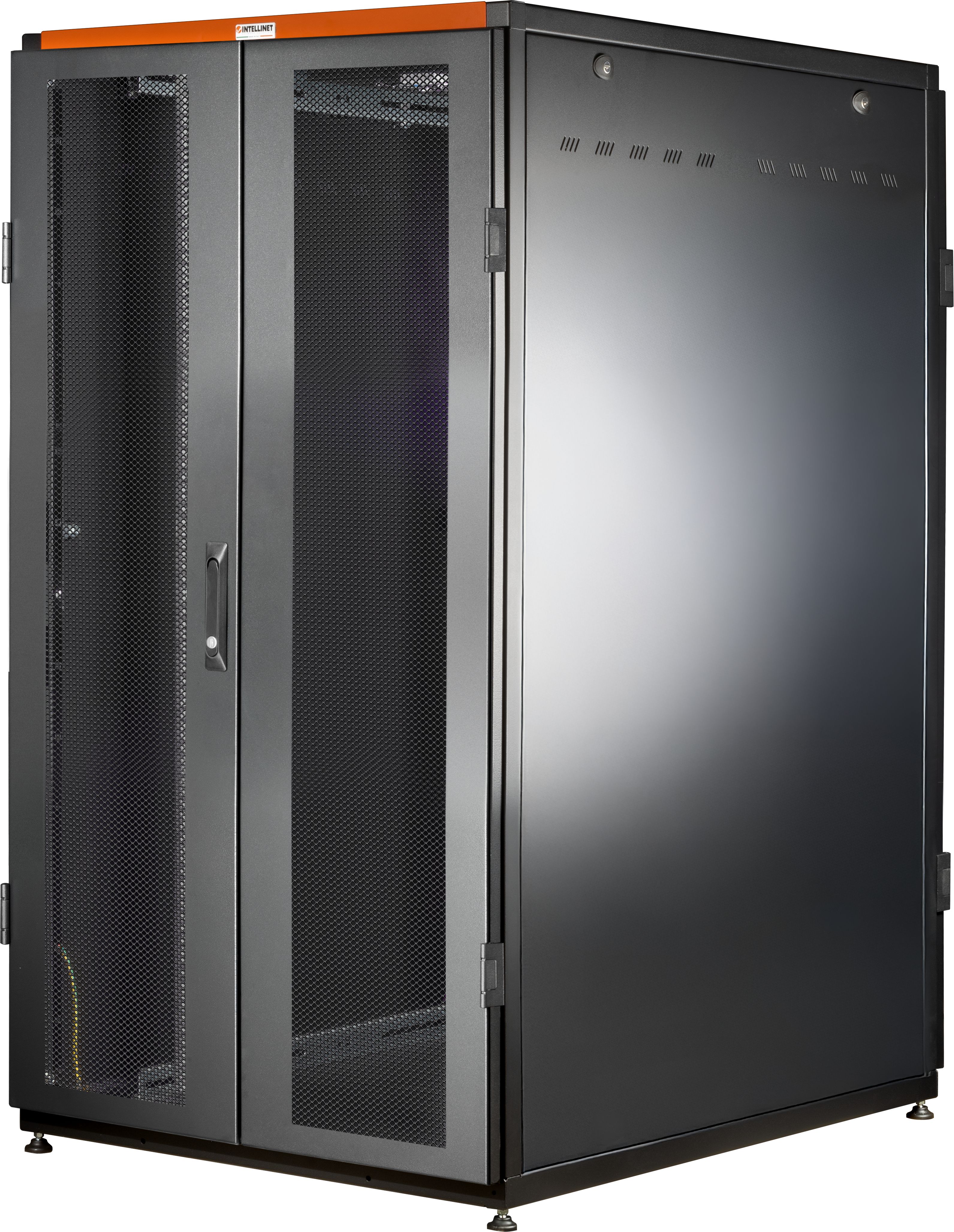 Armadio Server Rack NextGen 1000 19'' 800x1200 33U Nero Doppia Porta Grigliata - Intellinet I-CASE SVRP-3382-2BG