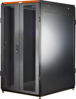 Armadio Server Rack NextGen 1000 19" 800x1200 33U Nero Doppia Porta Grigliata - Intellinet I-CASE SVRP-3382-2BG