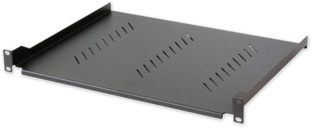 Mensola per Rack 19'' 350 mm 1U Nera 2 punti - Intellinet I-CASE TRAY-1-BK