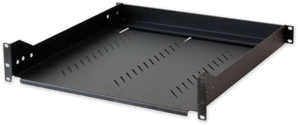Mensola per Rack 19'' 600 mm 2U Nera 4 punti - Intellinet I-CASE TRAY-11-BK