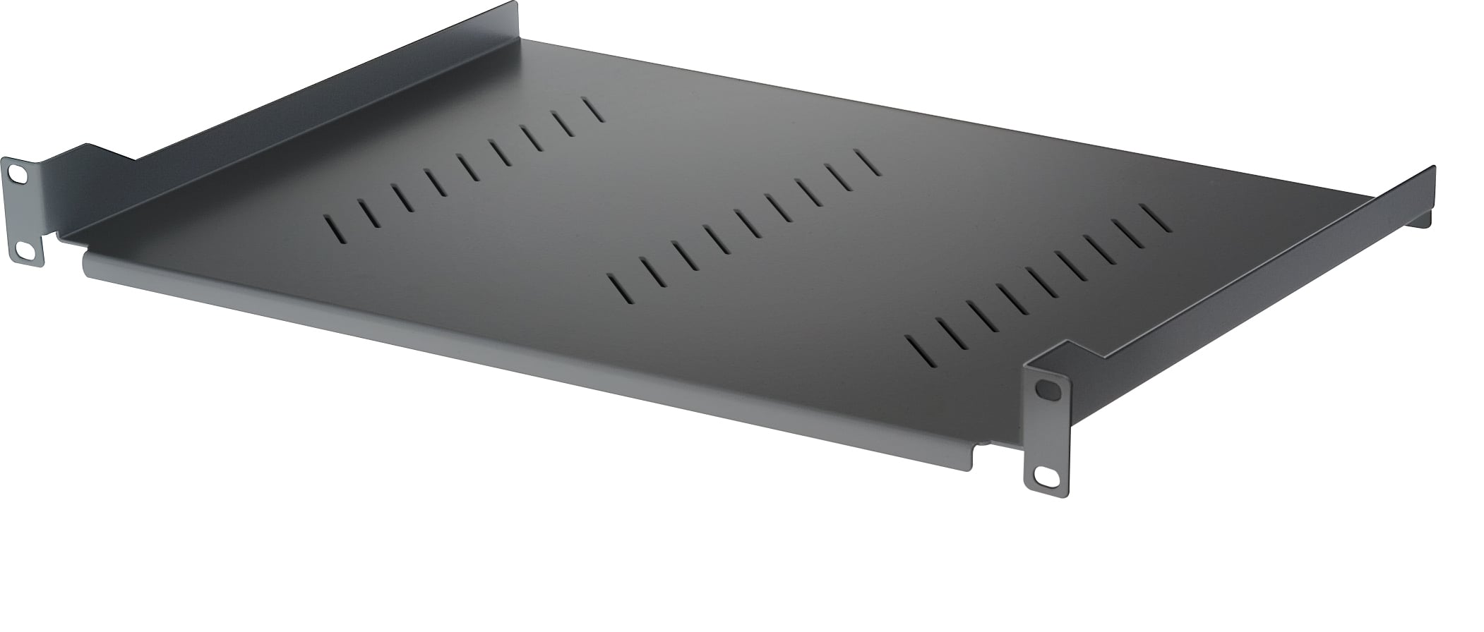 Mensola per Rack 19'' 350 mm 2U Nera 2 punti - Intellinet I-CASE TRAY-2-BK