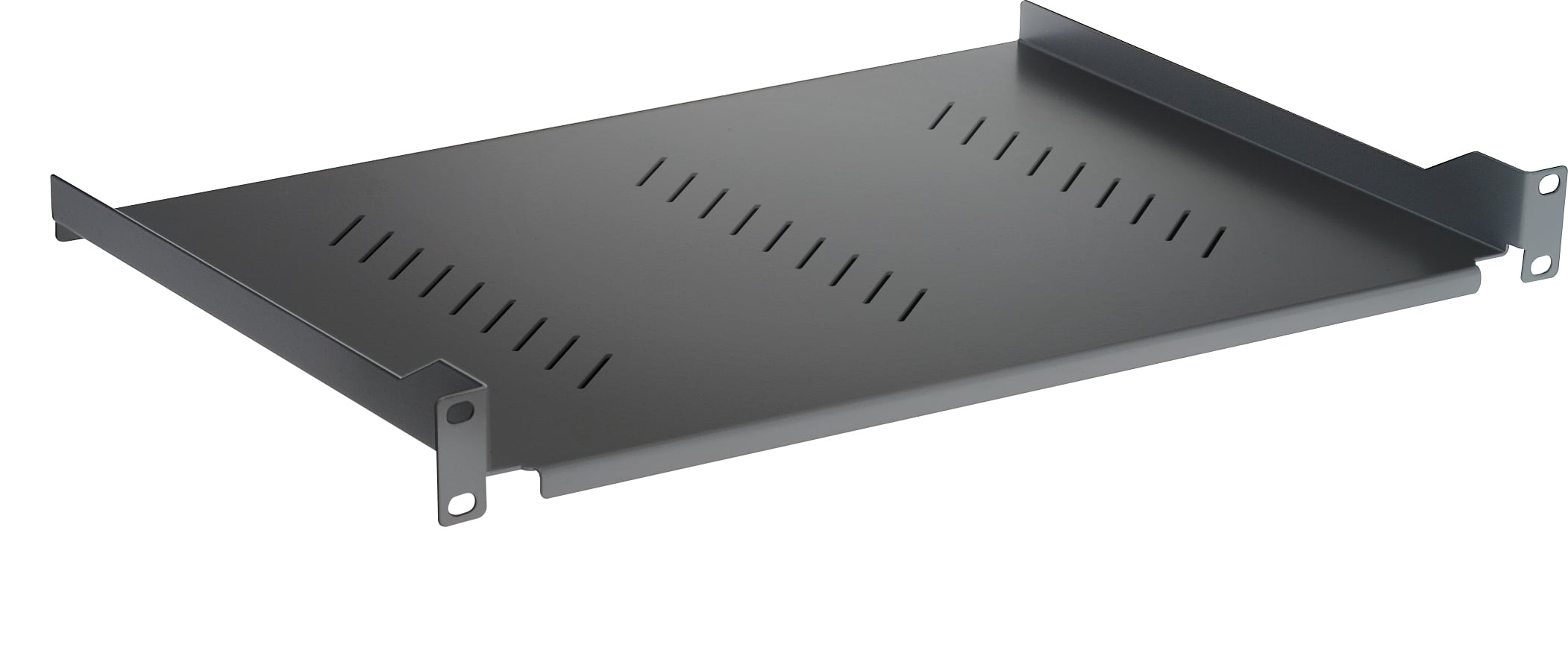Mensola per Rack 19'' 350 mm 2U Nera 2 punti - Intellinet I-CASE TRAY-2-BK