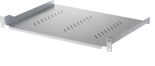 Shelf for Rack 19" 350 mm 2U Gray 2 points - Intellinet I-CASE TRAY-2