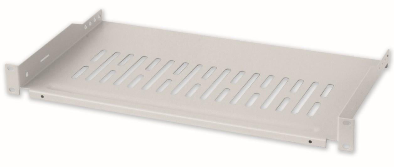 Mensola per Rack 19'' 255 mm 1U Grigia 2 punti - Intellinet I-CASE TRAY-250