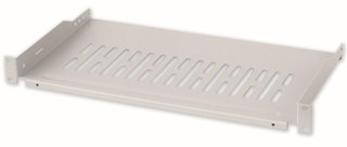 Mensola per Rack 19" 255 mm 1U Grigia 2 punti - Intellinet I-CASE TRAY-250