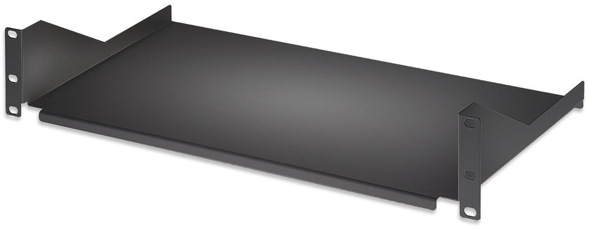 Mensola per Rack 19'' 400 mm 2U Nera 2 punti - Intellinet I-CASE TRAY-400BKC