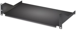 Mensola per Rack 19" 400 mm 2U Nera 2 punti - Intellinet I-CASE TRAY-400BKC