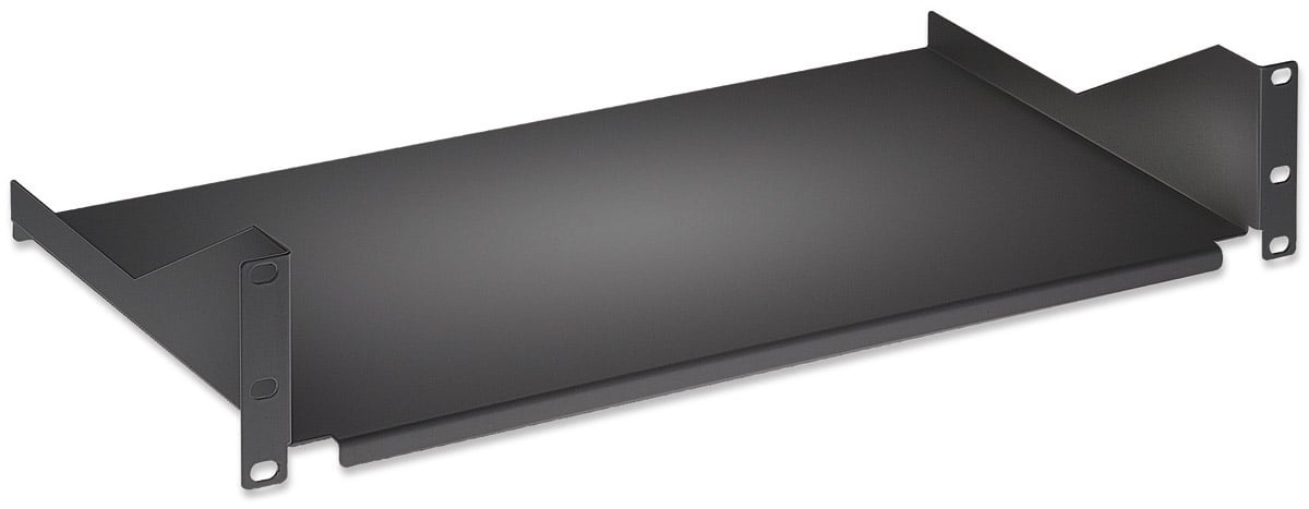 Mensola per Rack 19'' 400 mm 2U Nera 2 punti - Intellinet I-CASE TRAY-400BKC