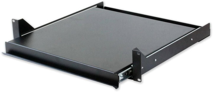 Mensola Estraibile per Rack Porta Tastiera 2U Nera - Techly Professional I-CASE TRAY-5-BK 19"