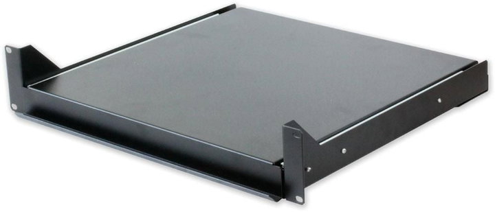 Mensola Estraibile per Rack Porta Tastiera 2U Nera - Techly Professional I-CASE TRAY-5-BK 19"